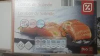Mängden socker i Lomos de salmon