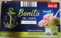 Mängden socker i Bonito del Norte en aceite de oliva