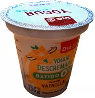 Mängden socker i Yogur descremado batido - Vainilla