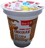 Mängden socker i Postre sabor chocolate