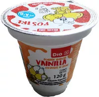 Mängden socker i Postre sabor vainilla con dulce de leche