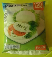 Mängden socker i Mozzarella (18% MG) - 440 g - Dia