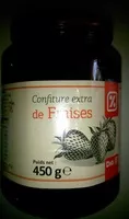 Mängden socker i Confiture extra de Fraises