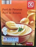 Mängden socker i Puré de patatas