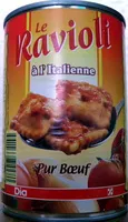 Mängden socker i Le ravioli à l'Italienne pur bœuf
