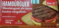 Mängden socker i Hambúrguer de carne congelada