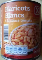 Mängden socker i Haricots blancs à la sauce tomate