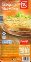 Mängden socker i Croque monsieur jambon-fromage