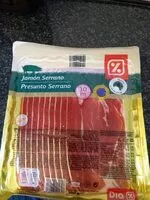 Mängden socker i Jamon serrano 200 gr