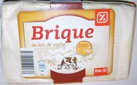 Mängden socker i Brique au lait de vache (32 % MG)