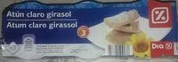 Mängden socker i Atún claro girasol