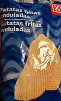 Mängden socker i Batatas fritas onduladas