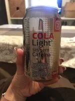 Mängden socker i Cola Light - Sin cafeína