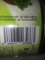 Mängden socker i Guisante muy fino