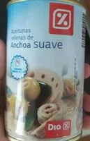 Mängden socker i Aceitunas rellenas de anchoa suave