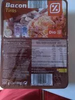 Mängden socker i Bacon tiras