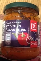 Mängden socker i Sauce cuisinée Poivrons Aubergines