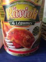Mängden socker i Ravioli 4 légumes