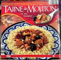 Mängden socker i Tajine de mouton et son boulgour