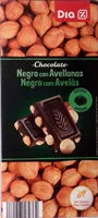 Mängden socker i Chocolate negro con avellanas
