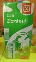 Mängden socker i Lait écrémé