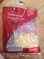 Mängden socker i Emmental français râpé (29 % MG) 