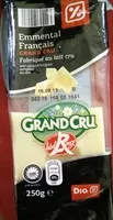 Mängden socker i Emmental Français grand cru (32% MG)