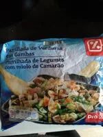 Mängden socker i Parrillada de verduras con gambas