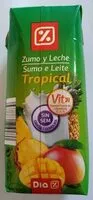 Mängden socker i Zumo y Leche TROPICAL