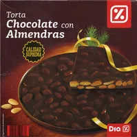 Mängden socker i Torta de chocolate negro con almendras