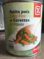 Mängden socker i Petit pois-Carotte