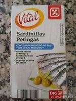 Mängden socker i Sardinillas