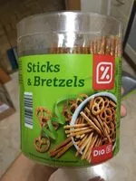 Mängden socker i Sticks & bretzels