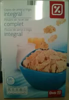 Mängden socker i Copos de arroz y trigo integral