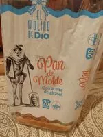 Mängden socker i Pan de molde formato familiar