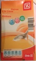 Mängden socker i Velouté de potiron à la crème