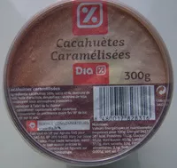 Mängden socker i Cacahuètes caramélisées