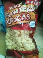 Mängden socker i Snack palomitas pipocas