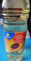 Mängden socker i Aceite girasol