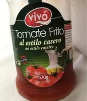 Mängden socker i Tomate Frito al estilo casero