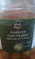 Mängden socker i Aceitunas con hueso