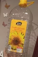 Mängden socker i Aceite Refinado de Girasol