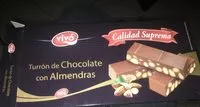 Mängden socker i Turron de Chocolate