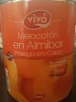 Mängden socker i Melocotón en Almíbar
