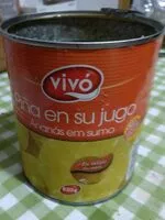 Mängden socker i piña en su jugo
