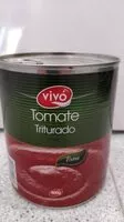Mängden socker i Tomate triturado