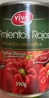 Mängden socker i Pimientos rojos