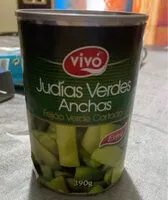 Mängden socker i Judias verdes anchas