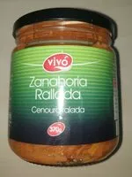 Mängden socker i Zanahoria rallada