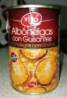 Mängden socker i Albóndigas con guisantes